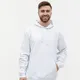 Худи унисекс Stan 23, 260 гр/м2, футер без начеса, белое - фото № 6