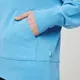 Худи из переработанного хлопка Iqoniq Yoho, 340 г/м², голубое - фото № 20