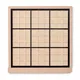 Игра настольная деревянная Sudoku, бежевая - фото № 3