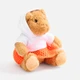  Игрушка-конструктор мягкая «Мишка Cuddleton» в юбочке, на заказ, коричневая - фото № 11