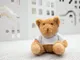 Игрушка мягкая «Мишка Cuddleton» в белом худи, коричневая - фото № 7