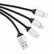 Кабель-брелок с подсветкой гравировки Plug, черный - фото № 4