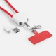 Кабель-ланьярд EnergyFlex Pro, красный - фото № 6