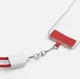 Кабель-ланьярд EnergyFlex Pro, красный - фото № 5