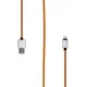 Кабель USB - Apple Lightning MFI, Rombica Digital IL 03, оранжевый - фото № 1