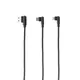 Кабель USB 3 в 1: micro USB / Lightning / Type C, Swiss Peak Luxury, черный - фото № 2