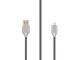 Кабель USB-A - USB-C Rombica Digital CB-05, 1 м, серый - фото № 1