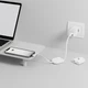 Кабель Xoopar ICE-R с ретрактором 2 в 1, разъемы USB-C и Lightning, 60 Вт, белый - фото № 7