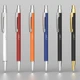 Карандаш механический с ластиком CPen Ray, soft touch, чёрный / хром - фото № 2