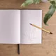 Карандаш вечный с ластиком из бамбука XD Collection, коричневый / черный - фото № 7