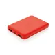 Внешний аккумулятор XD Collection, 5000 mAh, красный - фото № 1