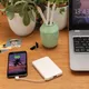 Внешний аккумулятор XD Collection, 5000 mAh, встроенные кабели, белый - фото № 6