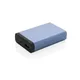 Внешний аккумулятор XD Collection, алюминиевый, 10000 mAh, синий - фото № 1