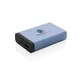Внешний аккумулятор XD Collection, алюминиевый, 10000 mAh, синий - фото № 3