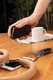 Картхолдер алюминиевый Standard с кошельком и защитой RFID, чёрный - фото № 5
