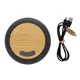 Колонка Bluetooth из бамбука и переработанного пластика XD Collection, 5 Вт, серая - фото № 5