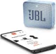 Колонка портативная JBL Go 2, 730 mAh, голубая - фото № 6