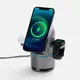 Колонка портативная Uniscend Droid с беспроводной зарядкой, серая - фото № 2