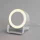 Колонка с беспроводной зарядкой и подсветкой Smart Sound, белая - фото № 1