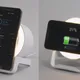 Колонка с беспроводной зарядкой и подсветкой Smart Sound, белая - фото № 2