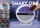 Колонка с беспроводной зарядкой, лампой и часами Smart Orb, белая - фото № 10