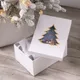 Коробка Christmas Tree, S, белая - фото № 2