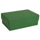 Коробка картонная Rusgifts Color, зеленая - фото № 1
