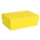 Коробка картонная Rusgifts Color, желтая - фото № 1
