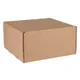 Коробка подарочная BOX, коричневый - фото № 1
