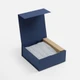 Коробка складная Quadra Fold, темно-синяя - фото № 4
