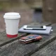 Кошелек с держателем для карт C-Secure RFID, коричневый - фото № 5