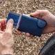 Кошелек с держателем для карт C-Secure RFID, синий - фото № 12