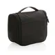 Косметичка дорожная из rPET AWARE™ Swiss Peak Lohan, черная - фото № 1