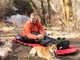 Коврик надувной Insulated Static V Luxe, красный - фото № 9