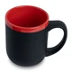Кружка Barrel, soft touch, 500 мл, черная / красная - фото № 2