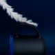 Кружка Barrel, soft touch, 500 мл, черная / синяя - фото № 4