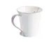Кружка Cup Alice Lilac, белая - фото № 1