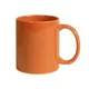 Кружка керамическая Mycup Decol, 330 мл, премиум, оранжевая - фото № 1