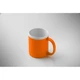 Кружка керамическая с матовой поверхностью, 300 мл, оранжевая - фото № 3