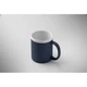 Кружка керамическая с матовой поверхностью, 300 мл, темно-синяя - фото № 3