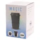 Кружка керамическая с силиконовой манжетой и крышкой Magic To Go, белая - фото № 2