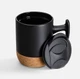 Кружка Molti Corky Grip, черная - фото № 2