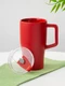 Кружка Molti Grandios, 520 мл, красная - фото № 7