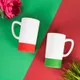 Кружка Mycup Fun2, 470 мл, белая / синяя - фото № 5
