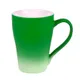 Кружка с прорезиненным покрытием Mycup Grade, зелёная - фото № 1