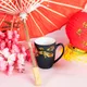 Кружка с прорезиненным покрытием Sweet, 350 мл, черная / золото - фото № 3