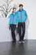 Куртка флисовая мужская Sol's New Look Men 250, бирюзовая - фото № 5