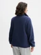 Куртка флисовая унисекс Stride Ben Mac, темно-синяя - фото № 12