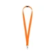 Ланьярд с карабином и замком безопасного разрыва, оранжевый  - фото № 1
