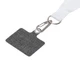 Лента под сублимацию для телефона с карабином, 2 см, 2 см, белая / серая - фото № 4